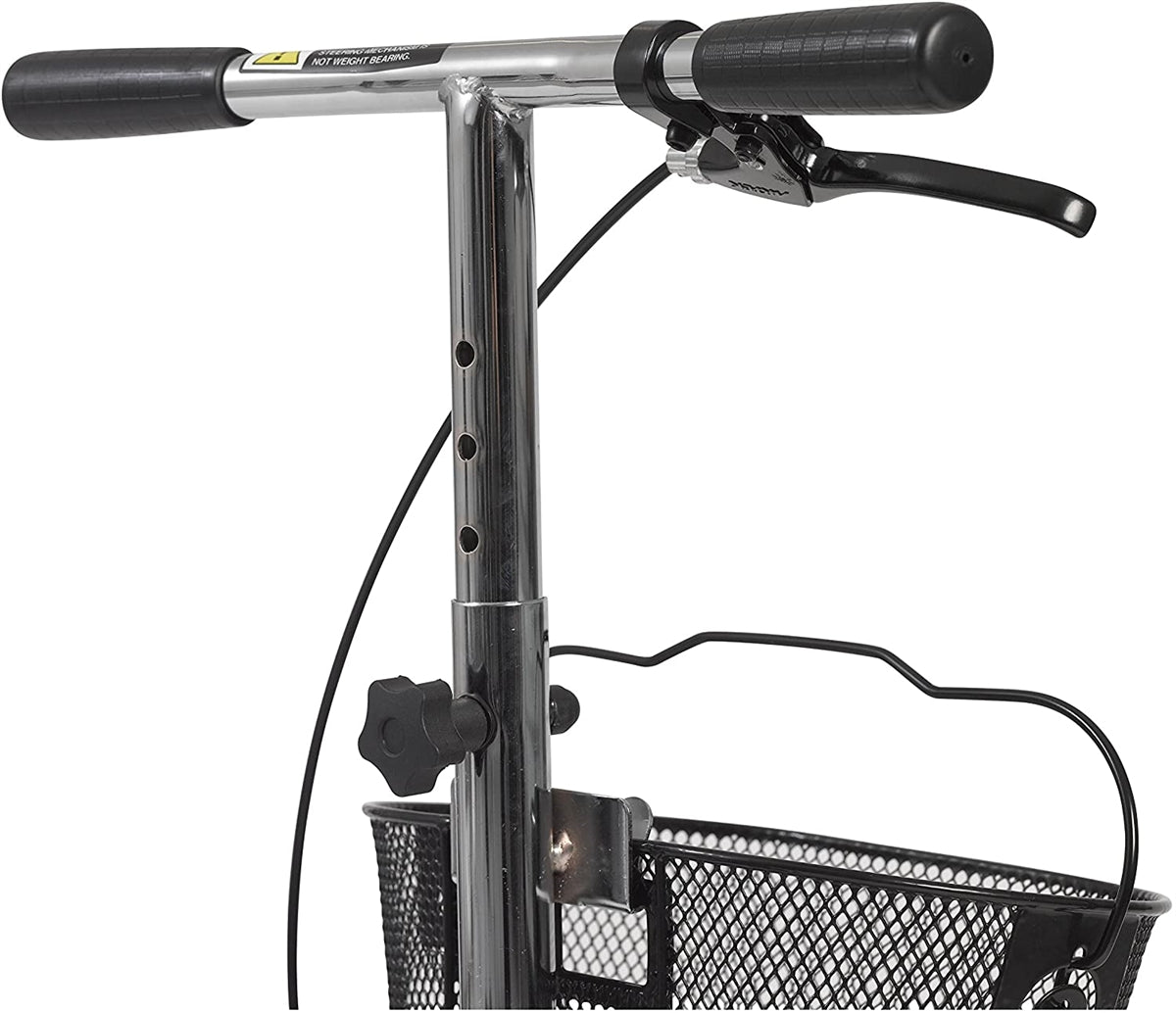 Drive Medical 796 Steerable Knee Walker with Basket