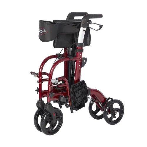 Translator 2-in-1 Rollator and Transport Chair by Rhythm Healthcare