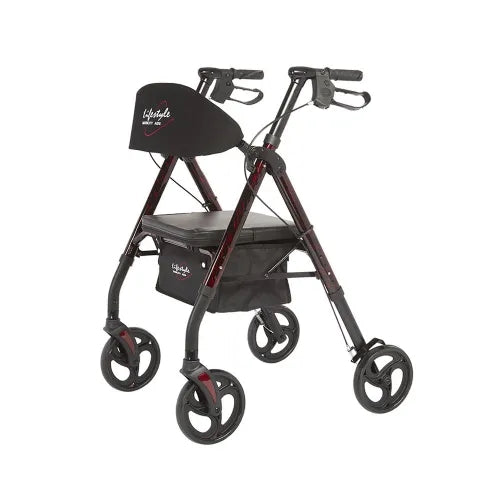 Rhythm Healthcare Royal Deluxe Height-Adjustable Rollator