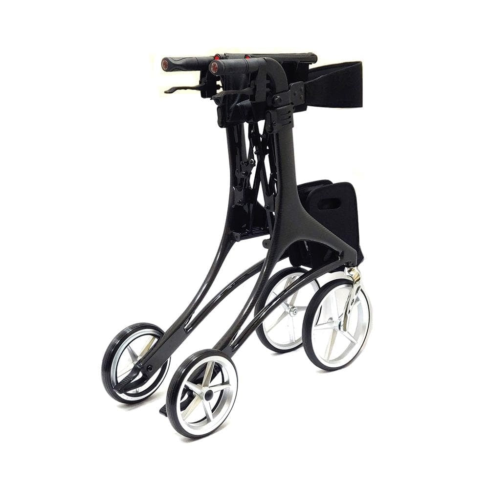 Lifestyle Mobility Aids OPUS Euro-Style Rollator - Carbon Fiber Frame