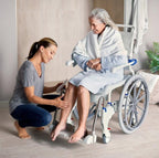 Aquatec Ocean Ergo Self-Propel Shower Commode Chair