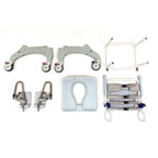 Aquatec Ergo Self Propel XL shower commode chair