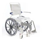 Aquatec Ergo Self Propel XL shower commode chair