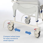 Aquatec Ocean Ergo Dual VIP Shower Commode Chair