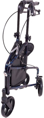 Carex Folding Trio Rolling Walker 3-Wheeled Rollator