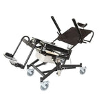 Tilt-in-Space Shower Commode Chair with Seat Height Adjustment