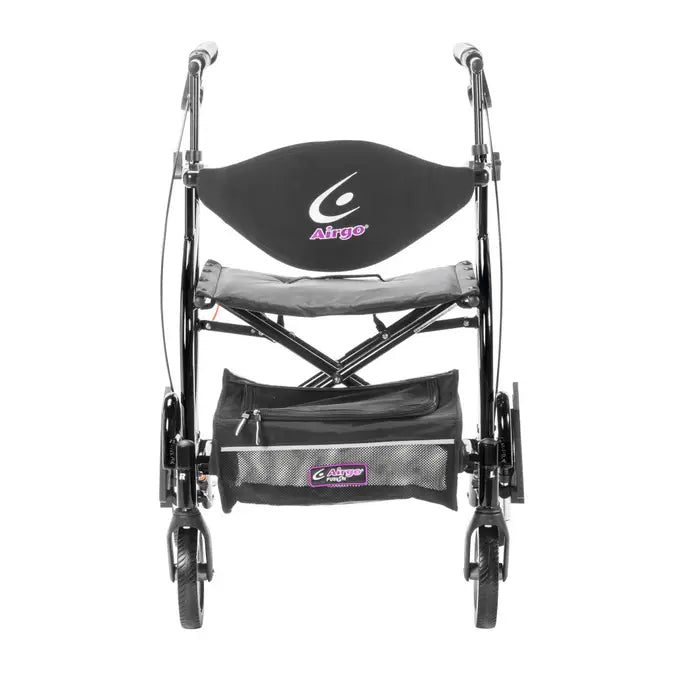 Airgo Fusion F23 Side-Folding Rollator and Transport Chair