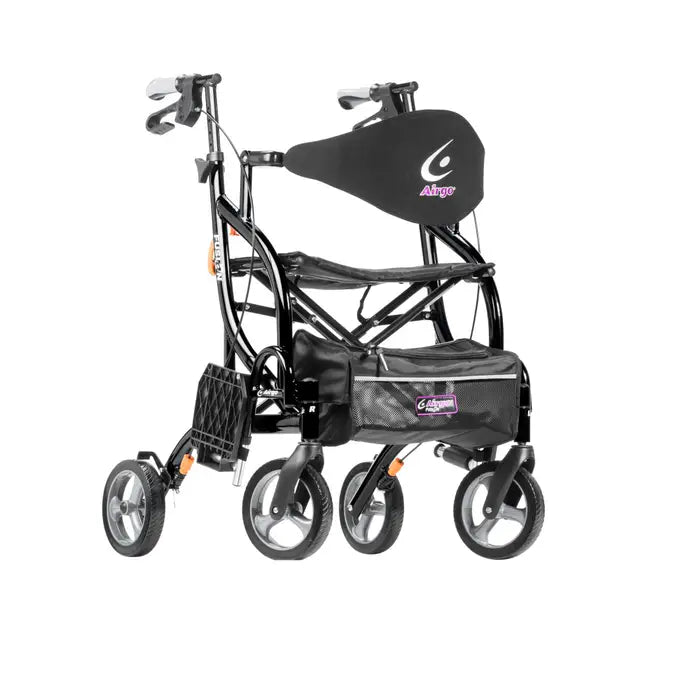 Airgo Fusion F23 Side-Folding Rollator and Transport Chair