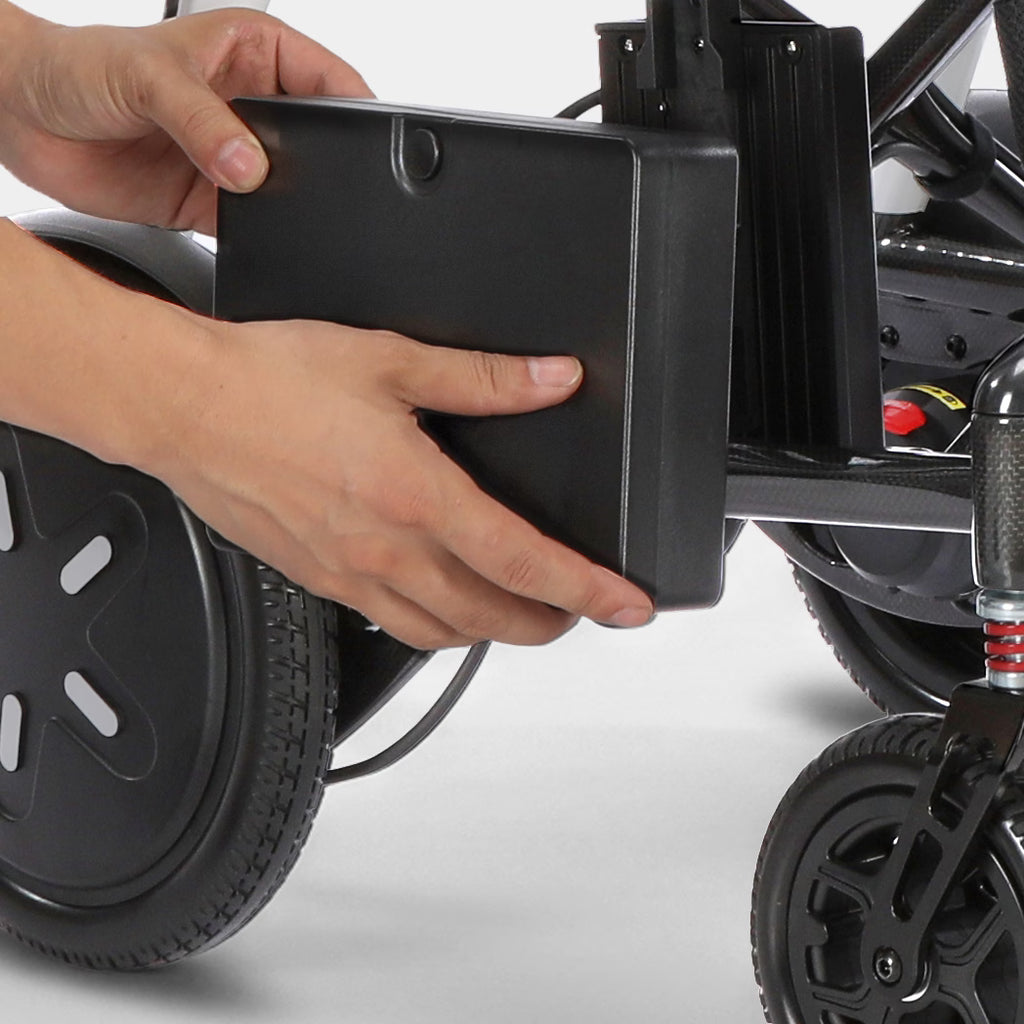 WHILL Modo Breeze Carbon Fiber Lightweight Folding Power Wheelchair
