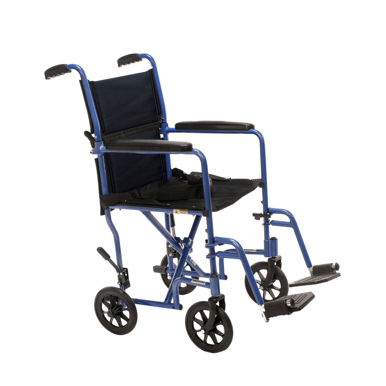 Astra Transport Chair 19" Aluminum 250lb Wt-Cap. w/ Nylon Seat
