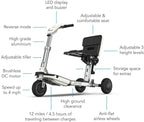 MovingLife ATTO-Folding Lightweight Mobility Scooter