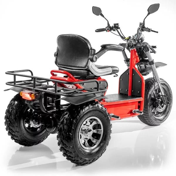 Boomerbeast 2 D Heavy Duty AWD 3 Wheel Scooter