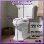 Dignity Lifts - Commercial Toilet Lift - CL1