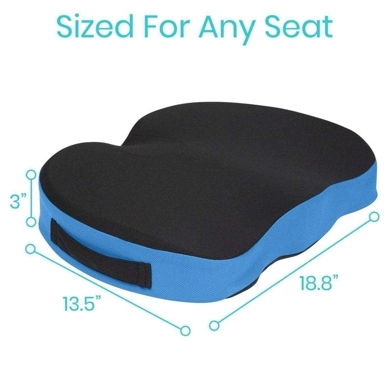 Memory Foam Coccyx Seat Cushion for Tailbone Pain