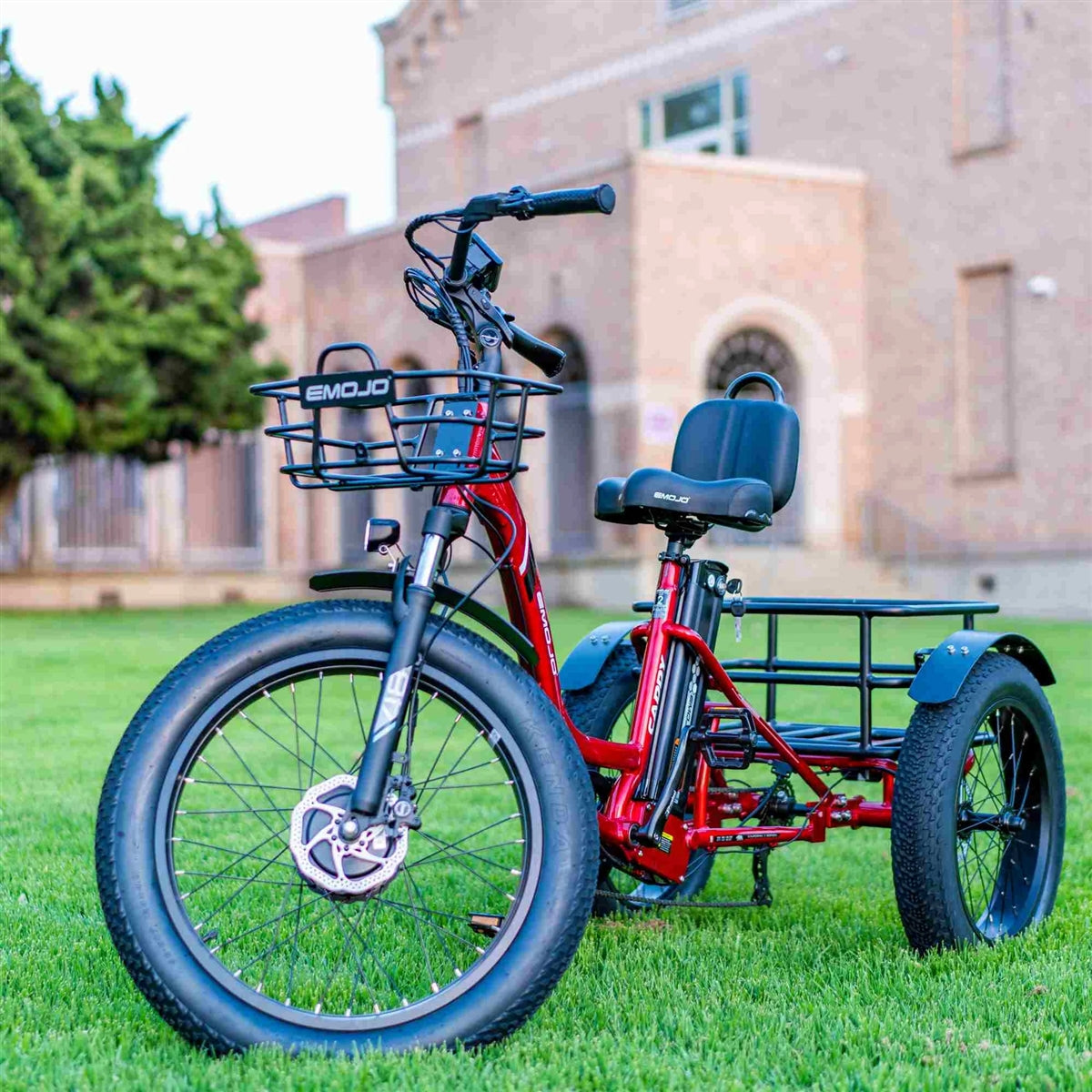 Emojo Caddy Pro Seven Speed Electric Adult Tricycle