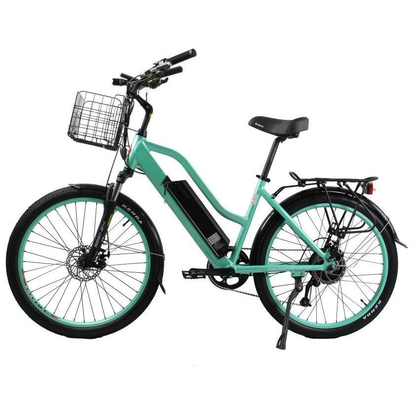 X-Treme Catalina 48 Volt Lithium Powered Electric Step-Through Beach Cruiser Bicycle