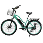 X-Treme Catalina 48 Volt Lithium Powered Electric Step-Through Beach Cruiser Bicycle