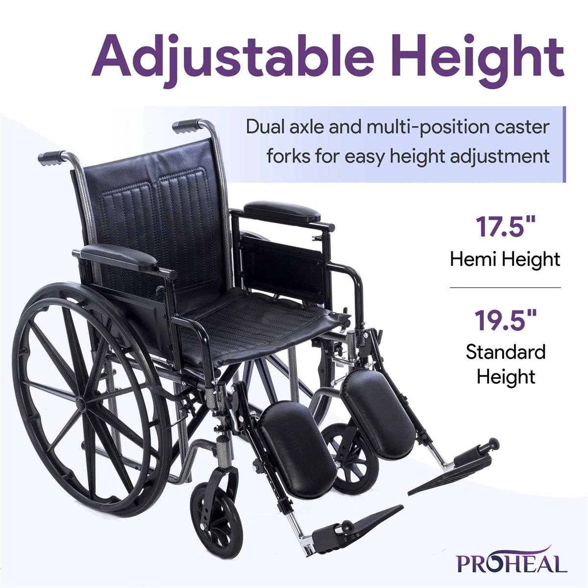 Protekt Chariot II K2 Wheelchair w/Choice Foot Rests