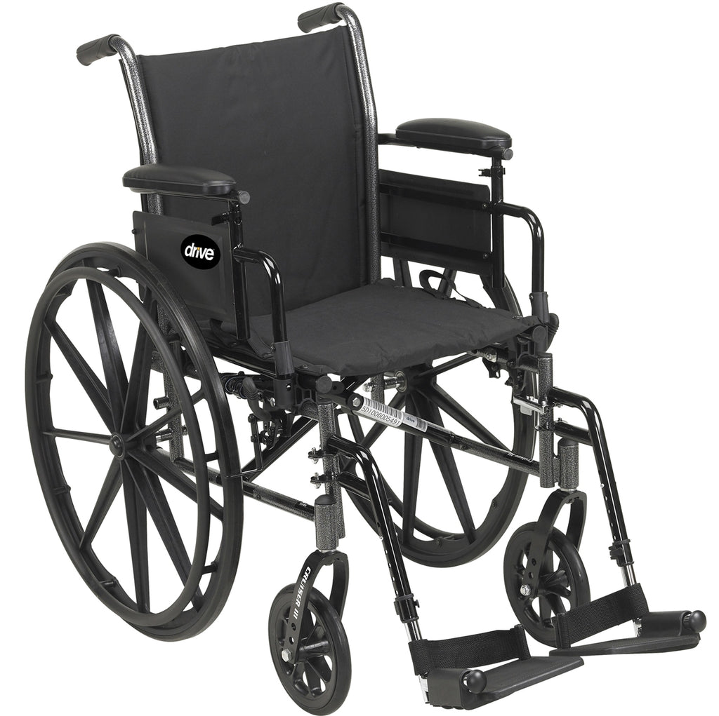 Drive Medical Cruiser III Lightweight Wheelchair
