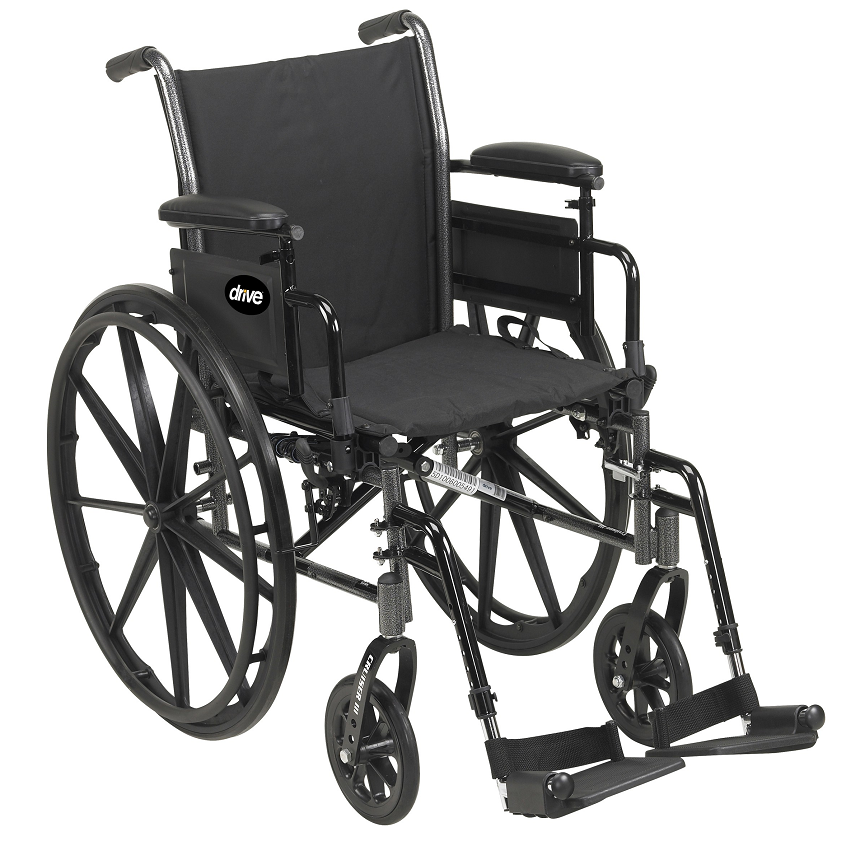 Drive Medical Cruiser III Lightweight Wheelchair