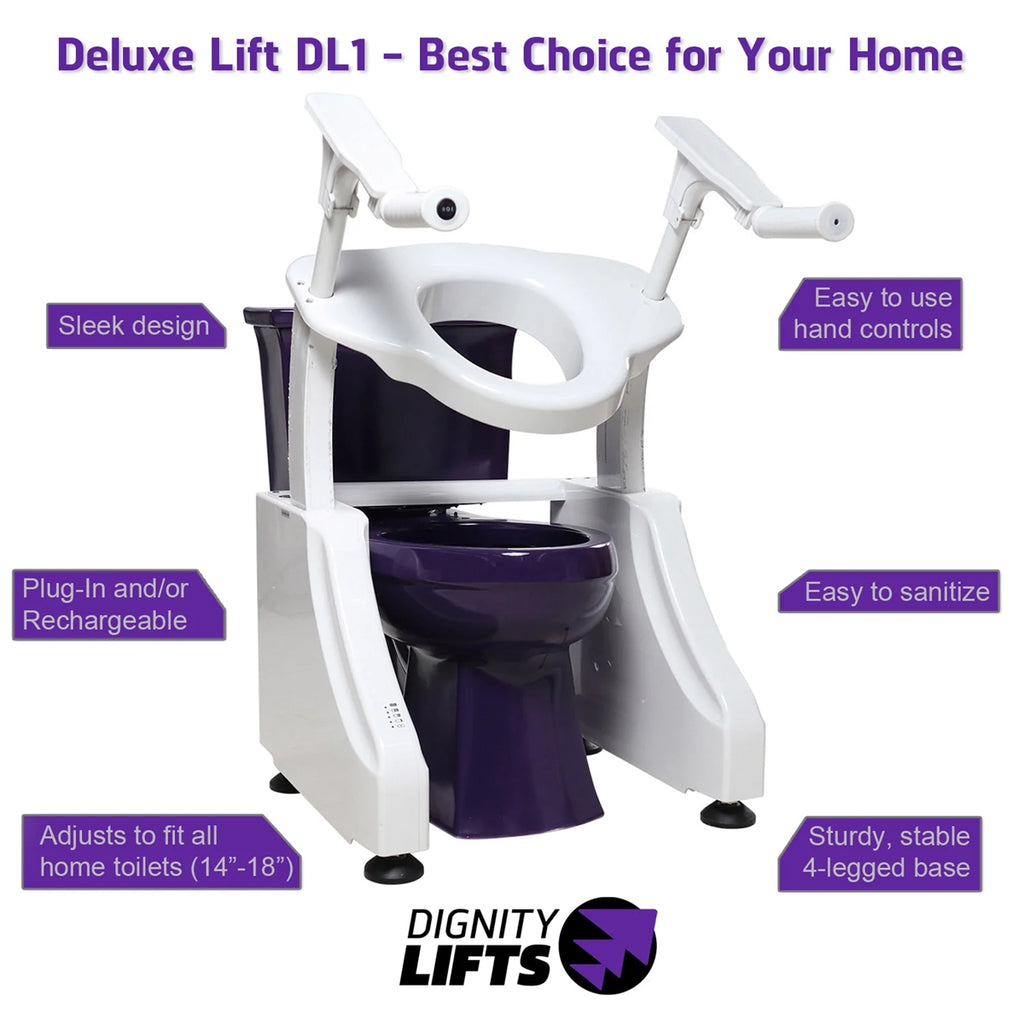 Dignity Lifts - Deluxe Toilet Lift - DL1