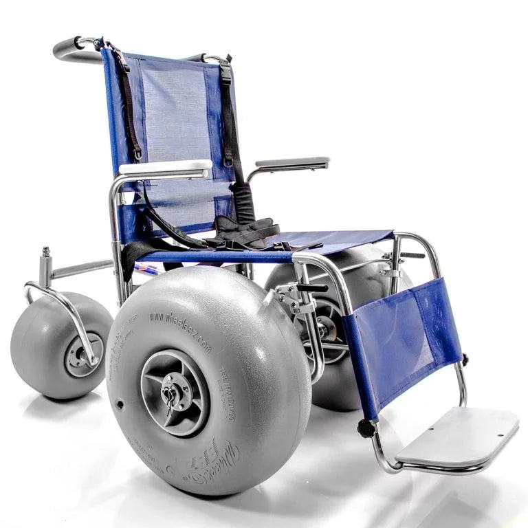 De-Bug Beach Wheelchair - Stainless Steel All Terrain Wheelchair