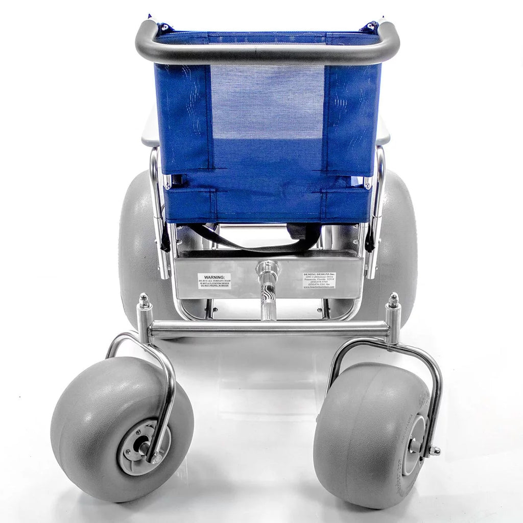 De-Bug Beach Wheelchair - Stainless Steel All Terrain Wheelchair