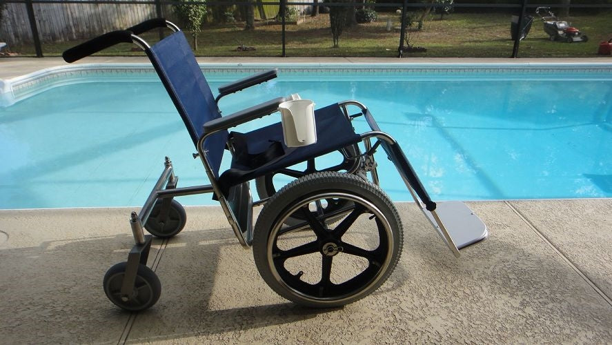 Debug Aquatic Pool Wheelchair | ADA Compliant, Deming Designs