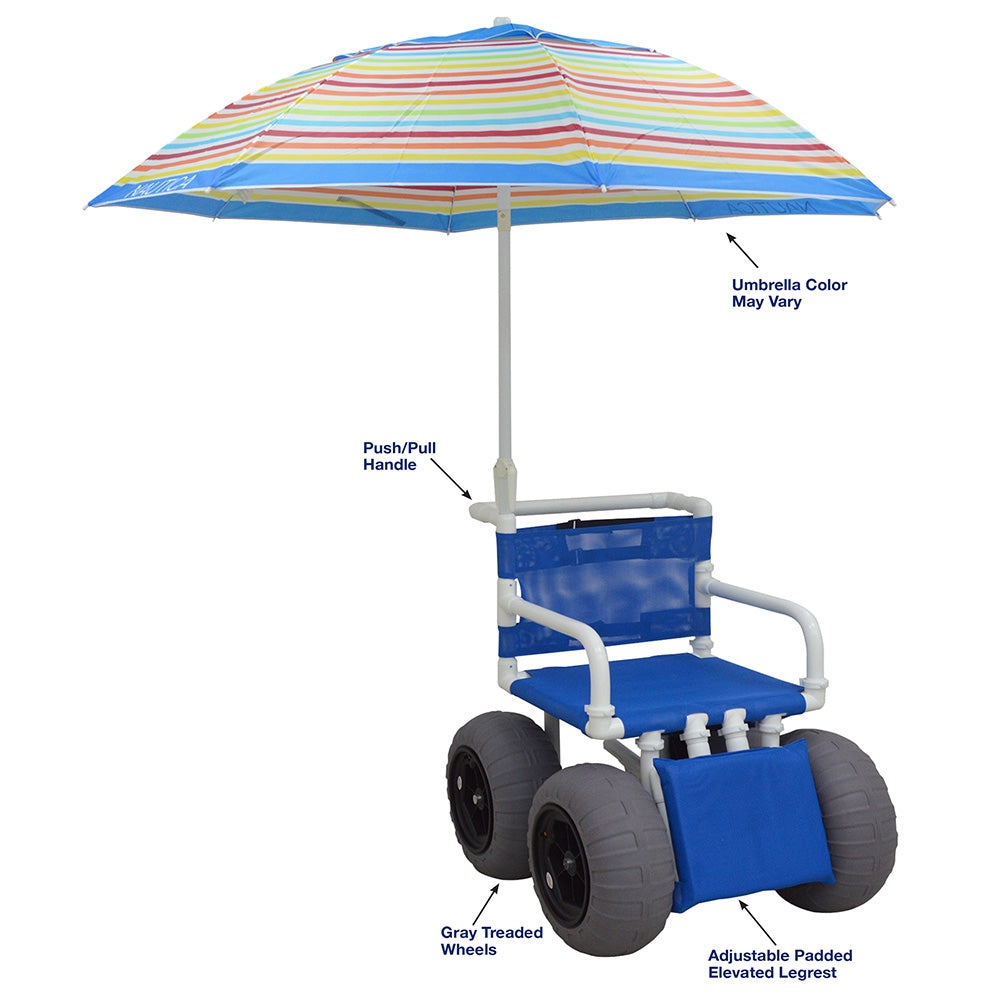 MJM All Terrain Beach Wheelchair
