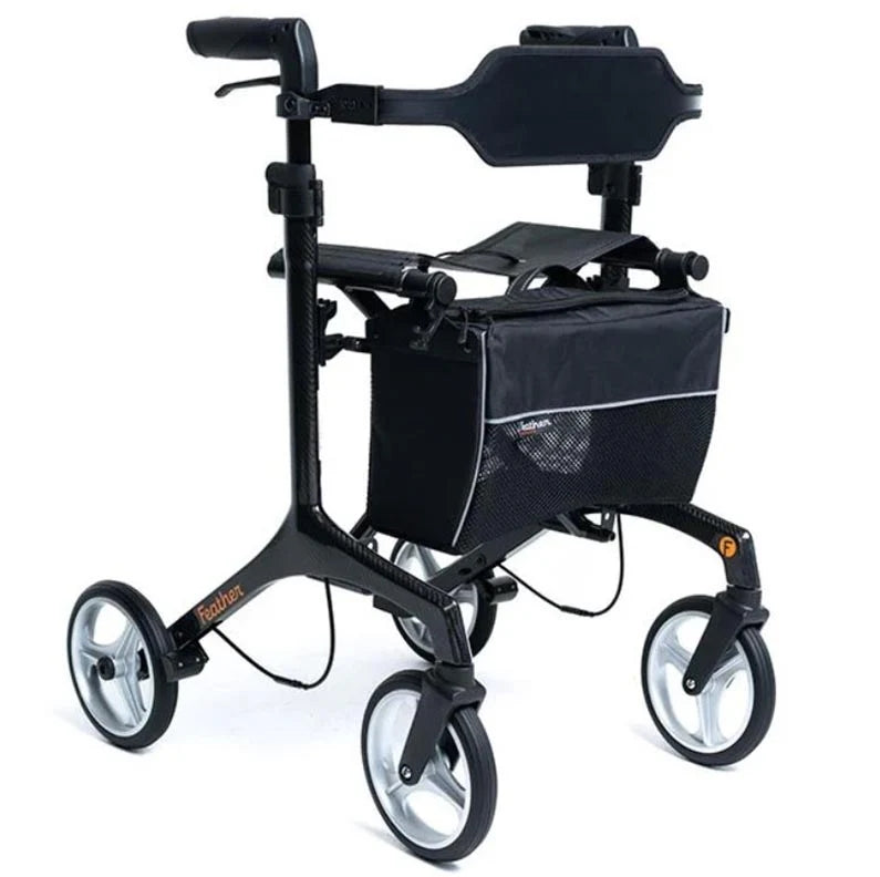 Feather Rollator 11X - Carbon Fiber