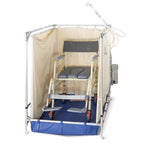 FAWSsit Portable Wheelchair Shower