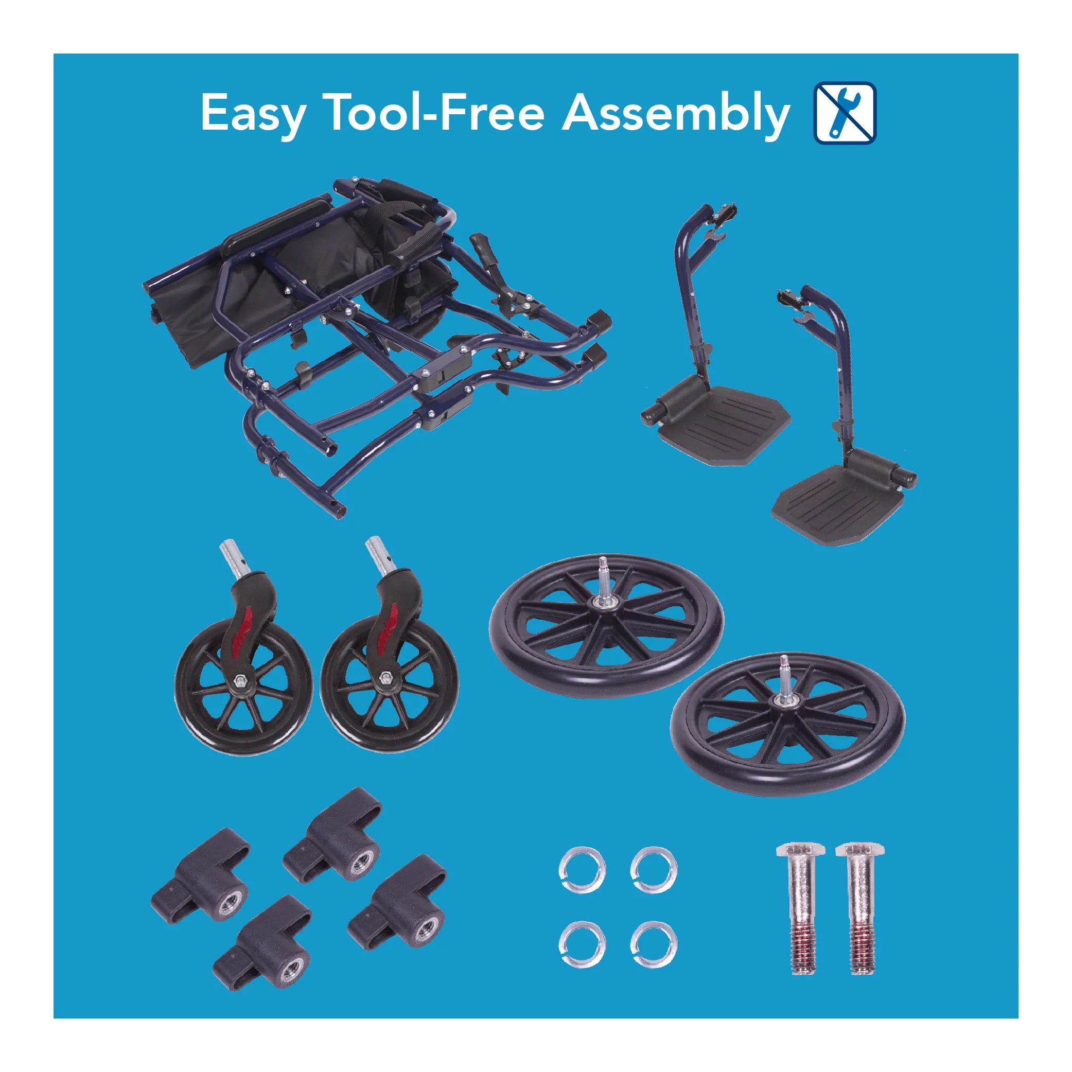 Compass Health Transport Chair And Wheelchair