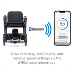 WHILL Model Fi Folding Travel Power Wheelchair