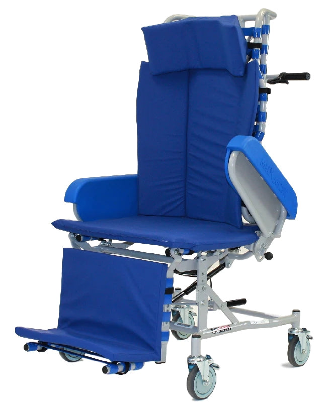 Med-Mizer FlexTilt Tilt-In-Space Transport Chair For Safe Patient Transferring