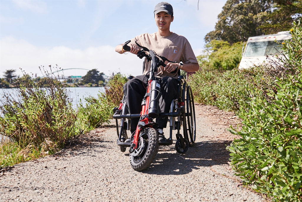 Firefly 2.5 Wheelchair Power Assist Device from Rio Mobility
