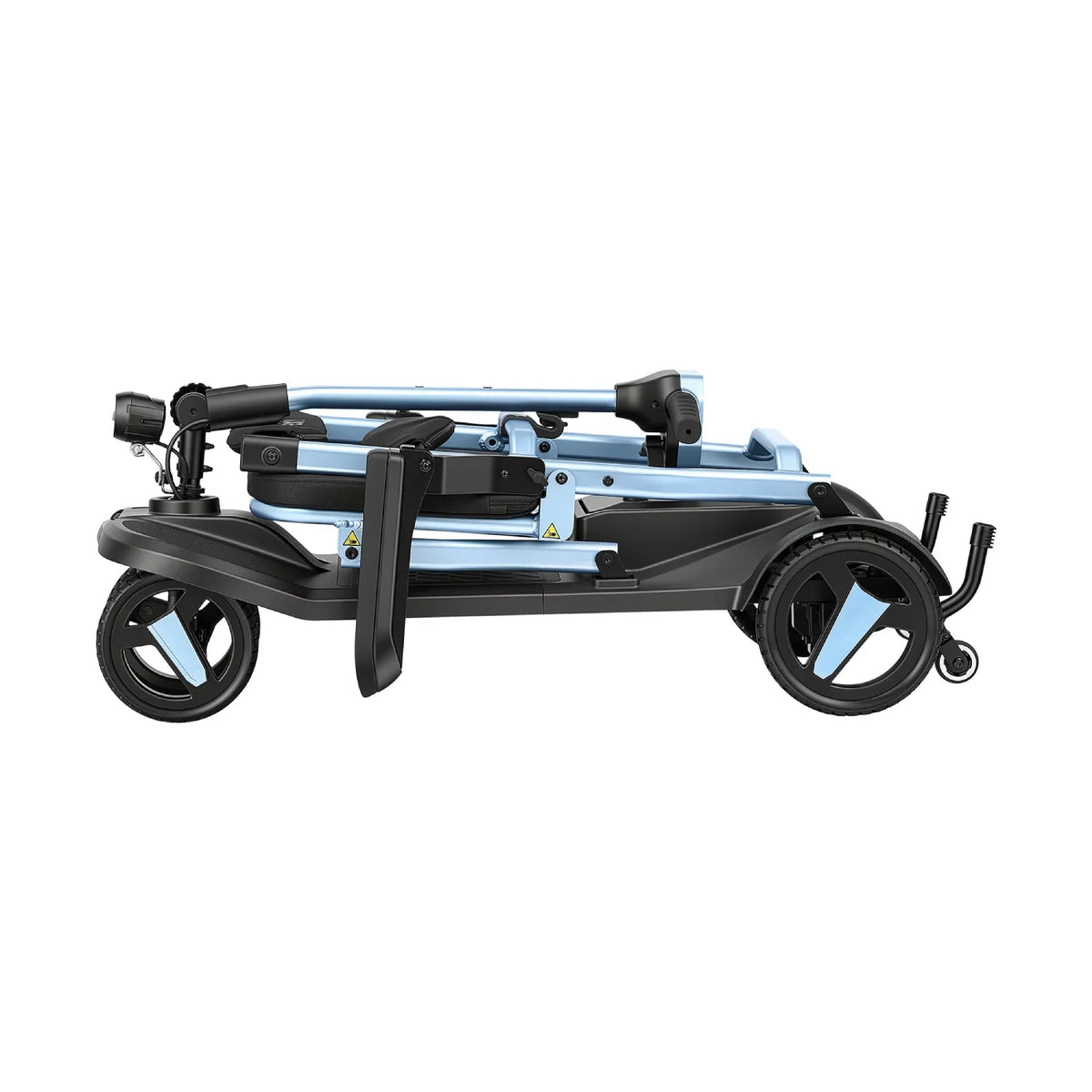 SCOOTNGO FLEXI 3-Wheel Smart Folding Travel Scooter — 42 lb
