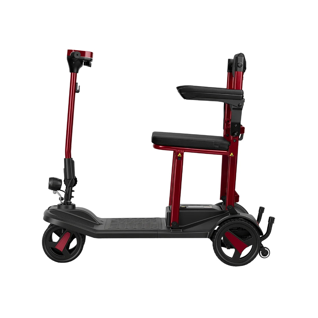 SCOOTNGO FLEXI 3-Wheel Smart Folding Travel Scooter — 42 lb