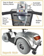 Golden Avenger Heavy Duty 4 wheel Scooter