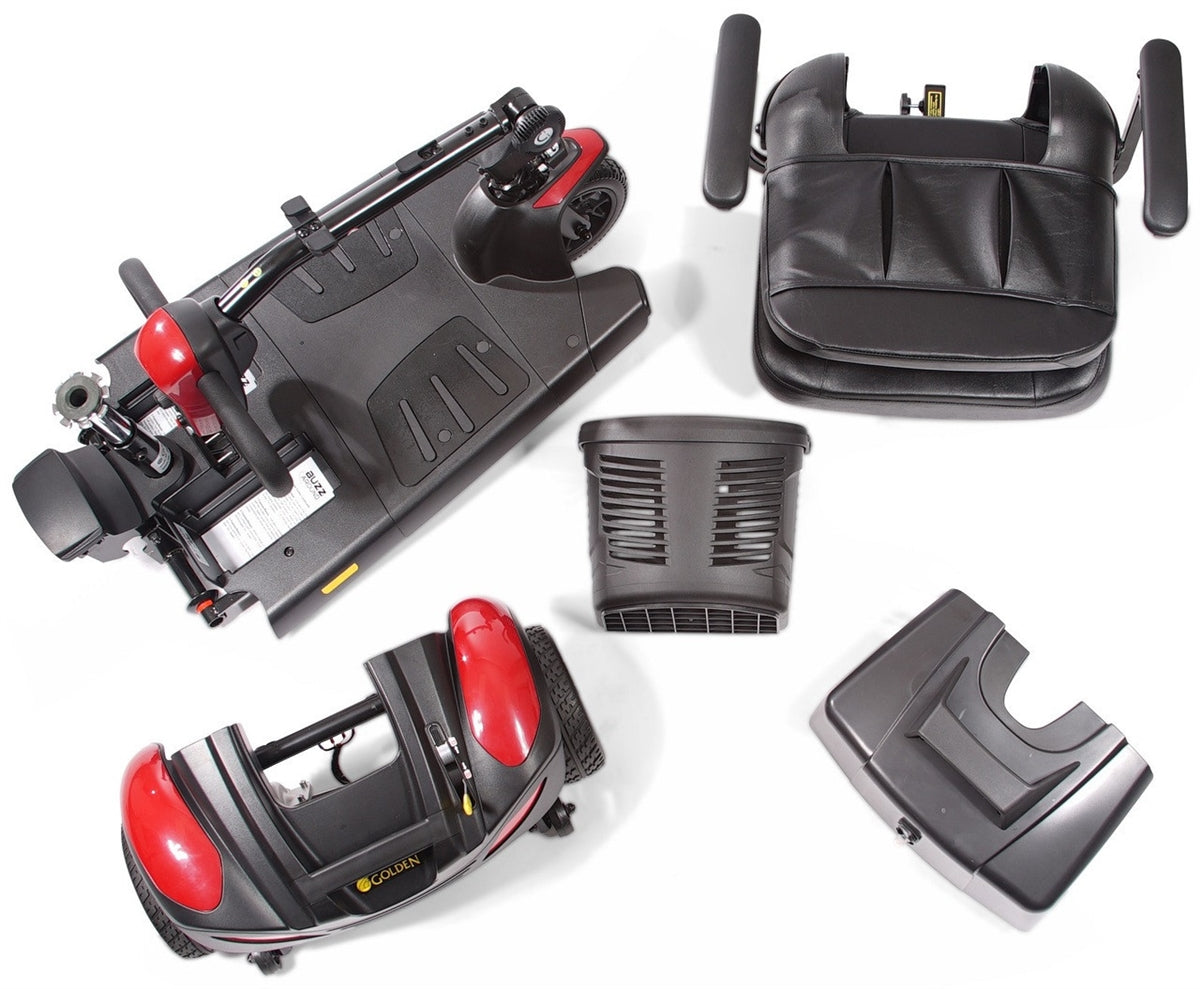 Golden Buzzaround LT - 3 Wheel Mobility Scooter