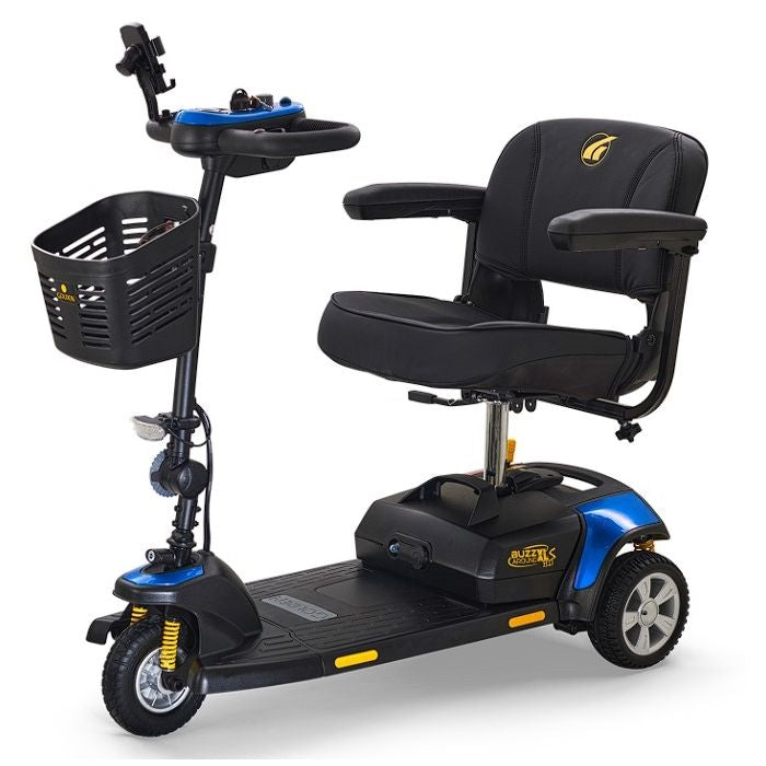 Golden Buzzaround XLS-HD 3-Wheel Mobility Scooter (GB121B-SHZ)