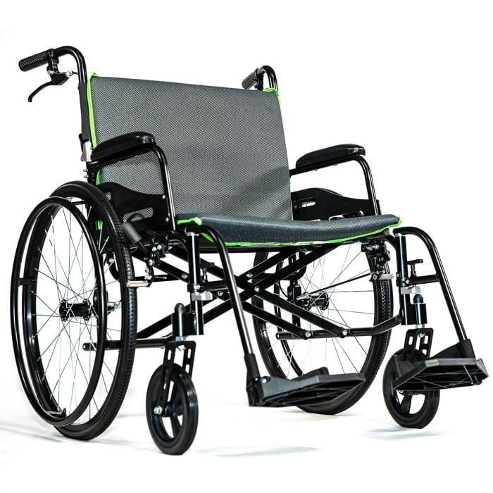 Feather Heavy Duty 22in. Extra Wide Featherweight Wheelchair