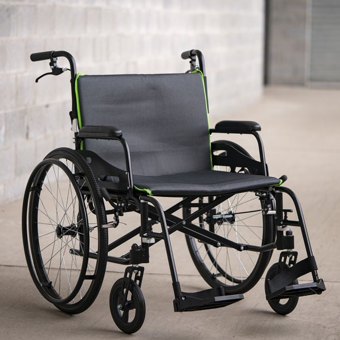 Feather Heavy Duty 22in. Extra Wide Featherweight Wheelchair