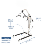 Hoyer HPL402 Deluxe Power Patient Lift