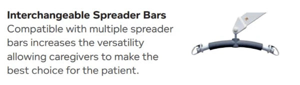 Hoyer HPL700 Electric Mobile Lift with Power Adjustable Base