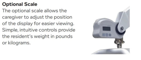 Hoyer HPL700 Electric Mobile Lift with Power Adjustable Base