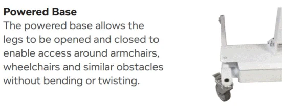 Hoyer HPL700 Electric Mobile Lift with Power Adjustable Base