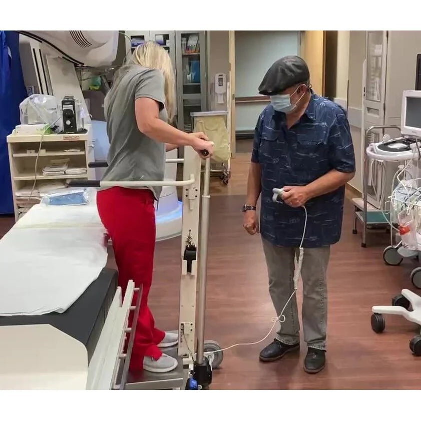 IndeeLift Commercial Floor to Stand Patient Lift- 600 lb Weight Capacity