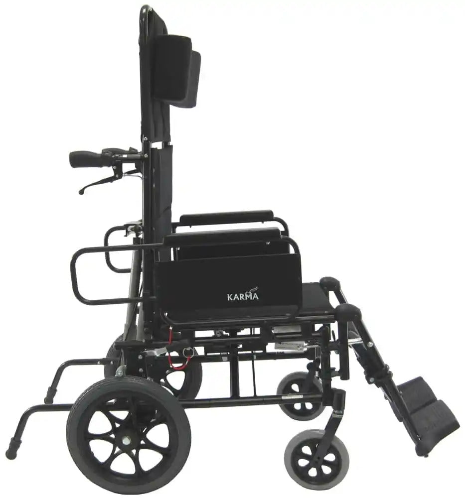 Karman Healthcare KM-5000-TP Ultralight Transport Reclining Wheelchair