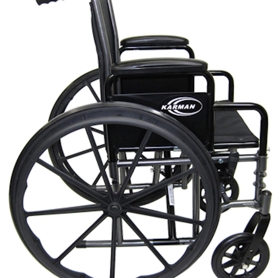Karman LT-700T Desk Length Detachable Lightweight Wheelchair