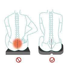 Kabooti Orthopedic Coccyx Seat Cushion